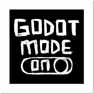 Godot Mode ON for Waiting Posters and Art